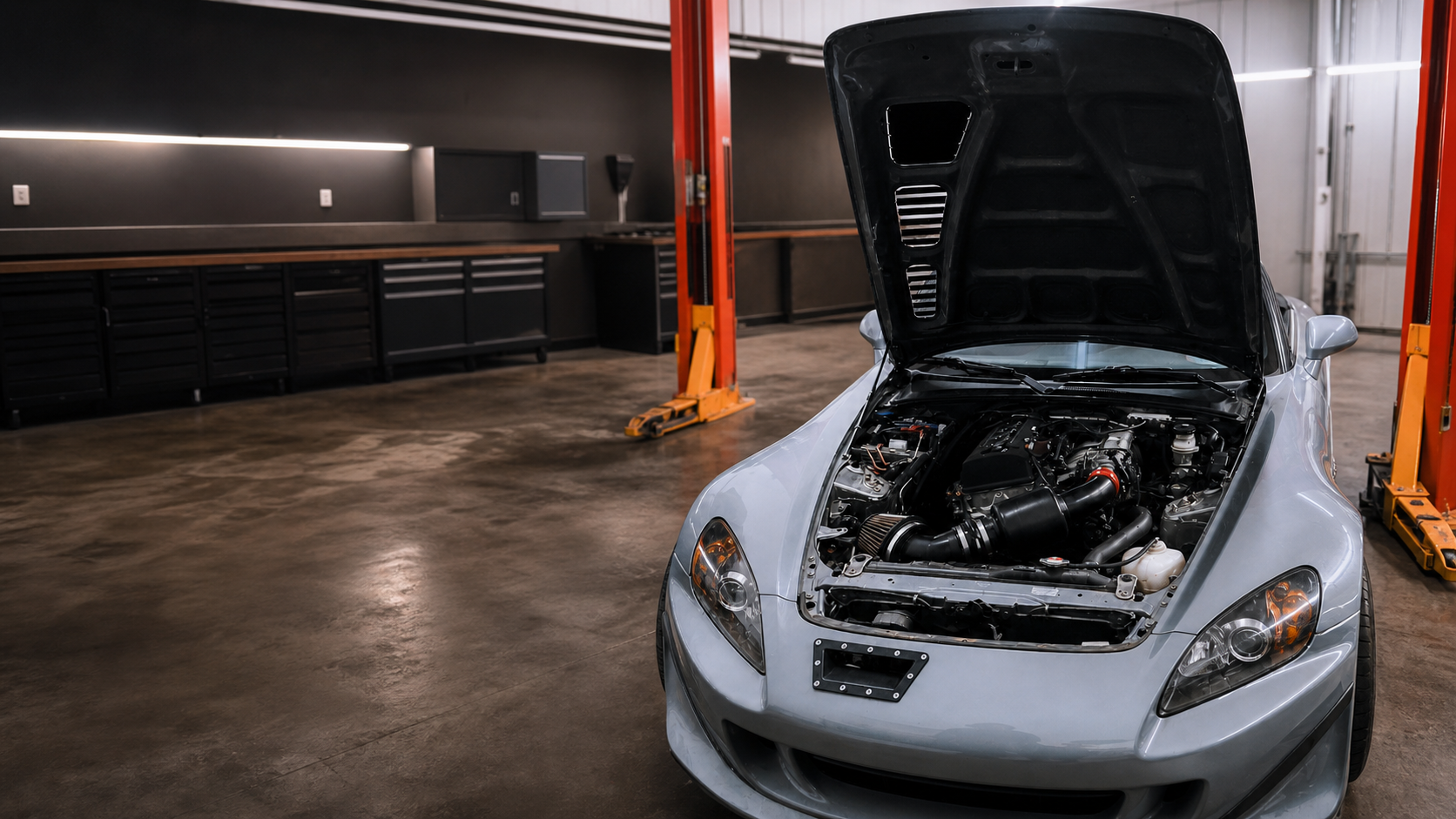 Performance car service and upgrade work at Mr. Honditas in Toms River, NJ